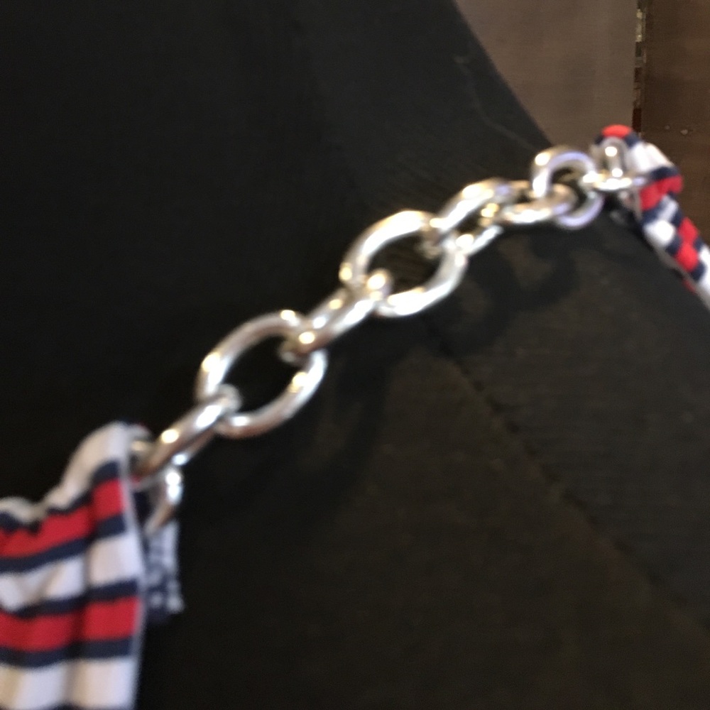 NWT Michael KORS Red, White & Blue Tank Blouse - Picture 4 of 7