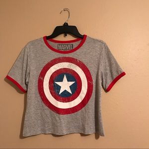 New Captain America crop top!