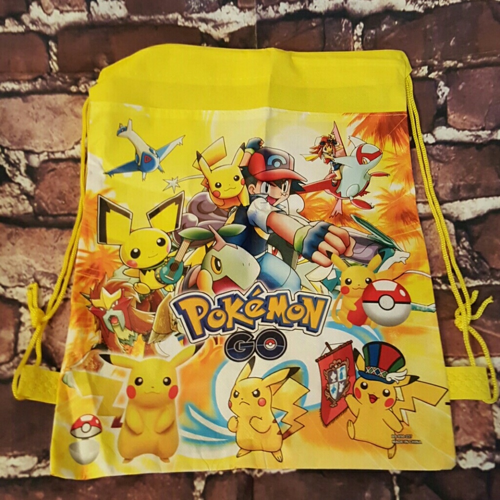 Yellow Pokémon backpack