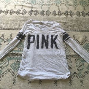 Pink long sleeve tshirt