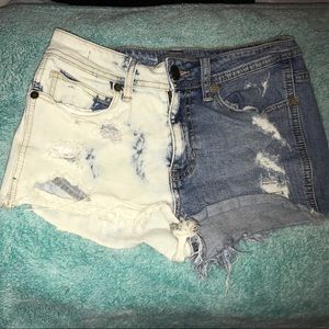 Kendall and Kylie jean shorts