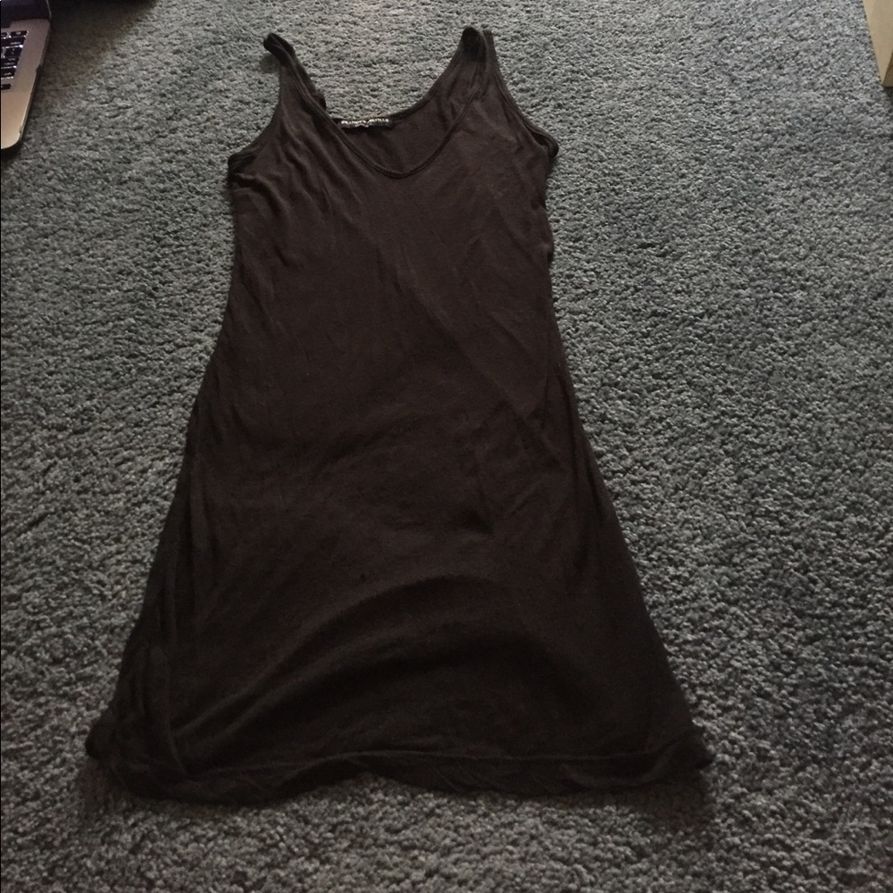 Brandy Melville Black V Neck Tank