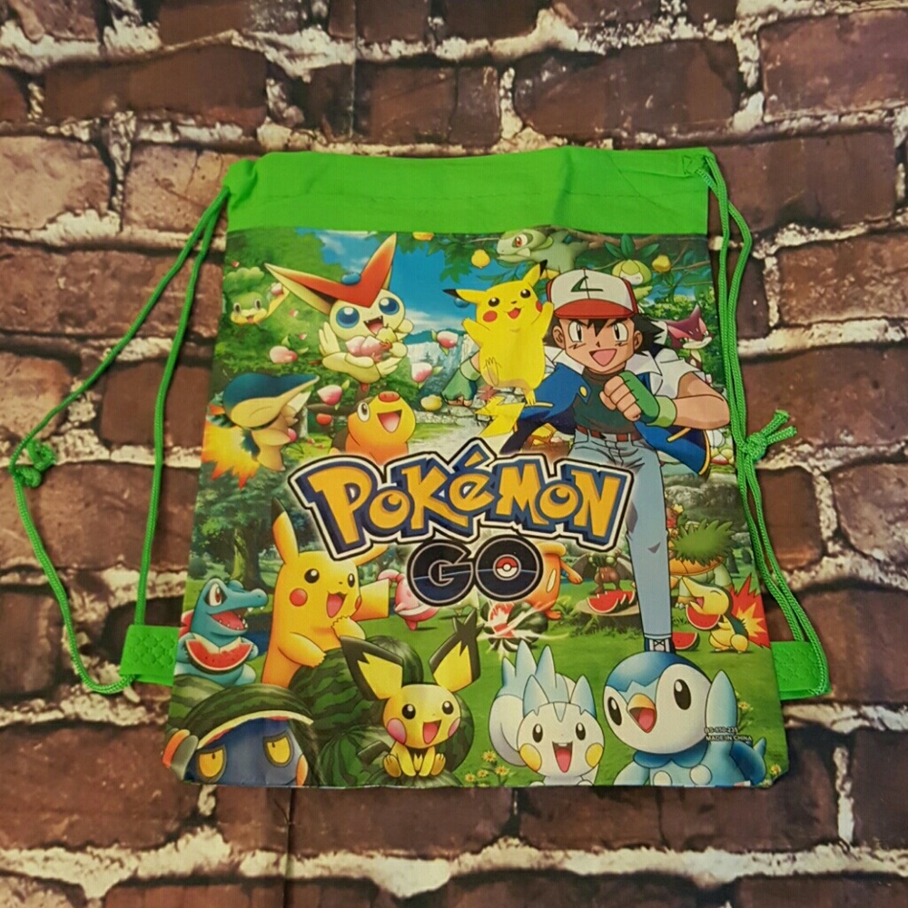 Green Pokémon backpack