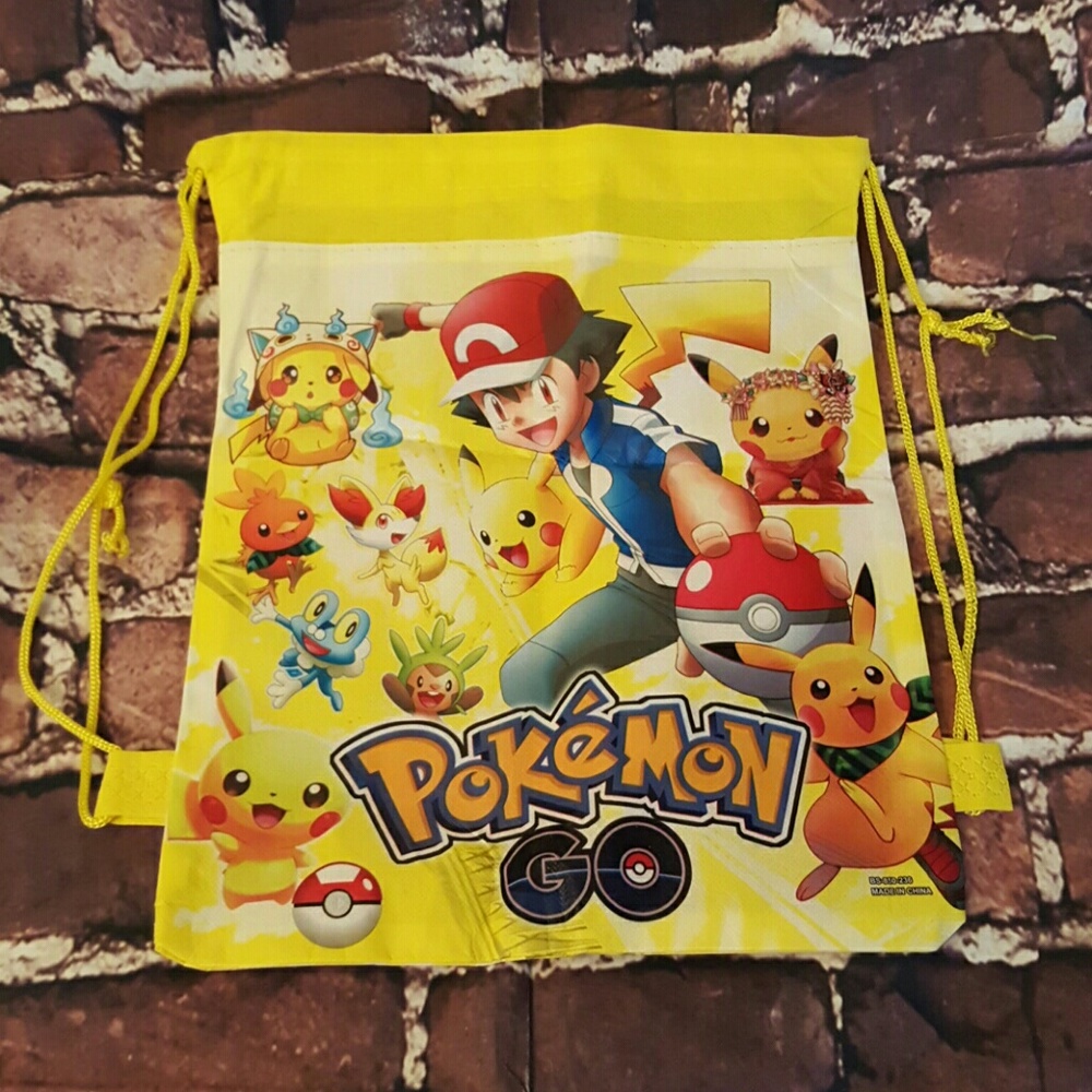 Yellow Pokémon backpack