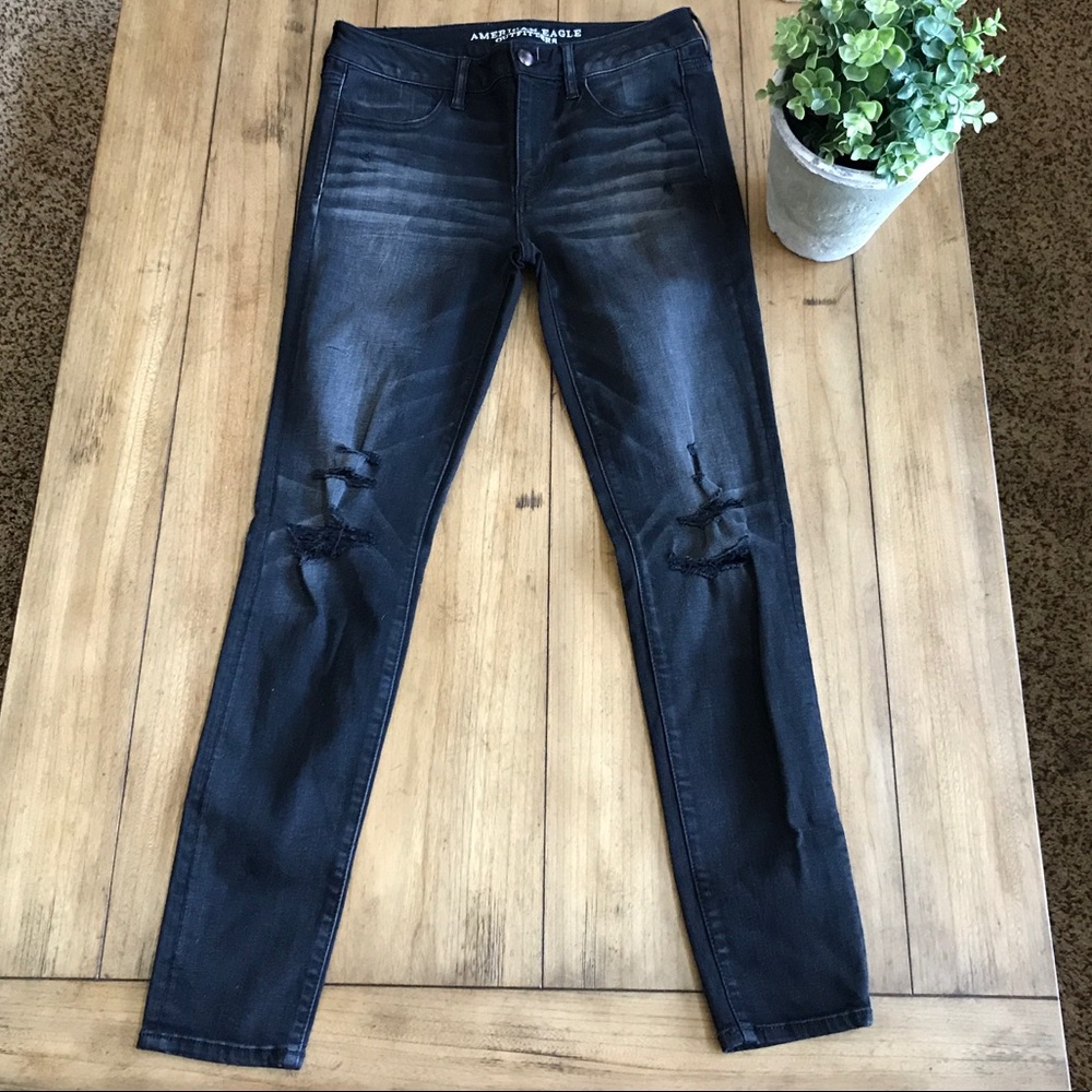 Black American Eagle Jeggings