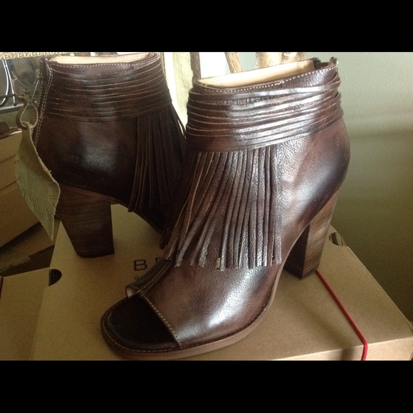 **SOLD**Bed Stu Fringed Bootie - Picture 2 of 5