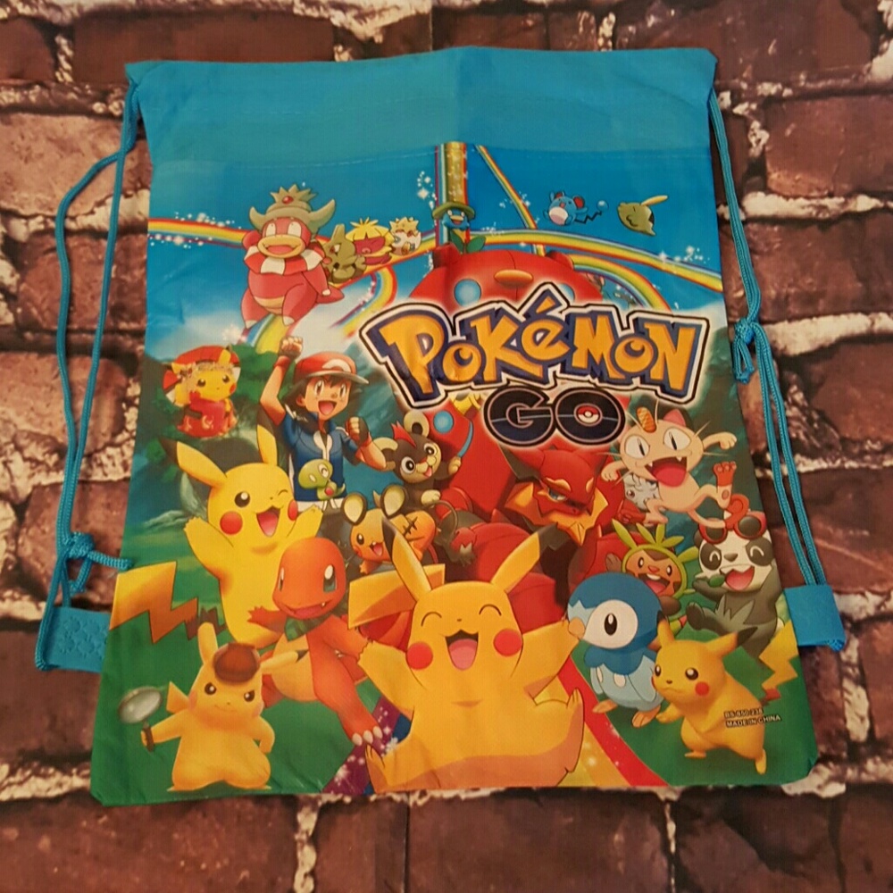 Blue Pokémon backpack