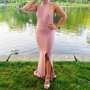 Mauve MISSGUIDED Evening Gown