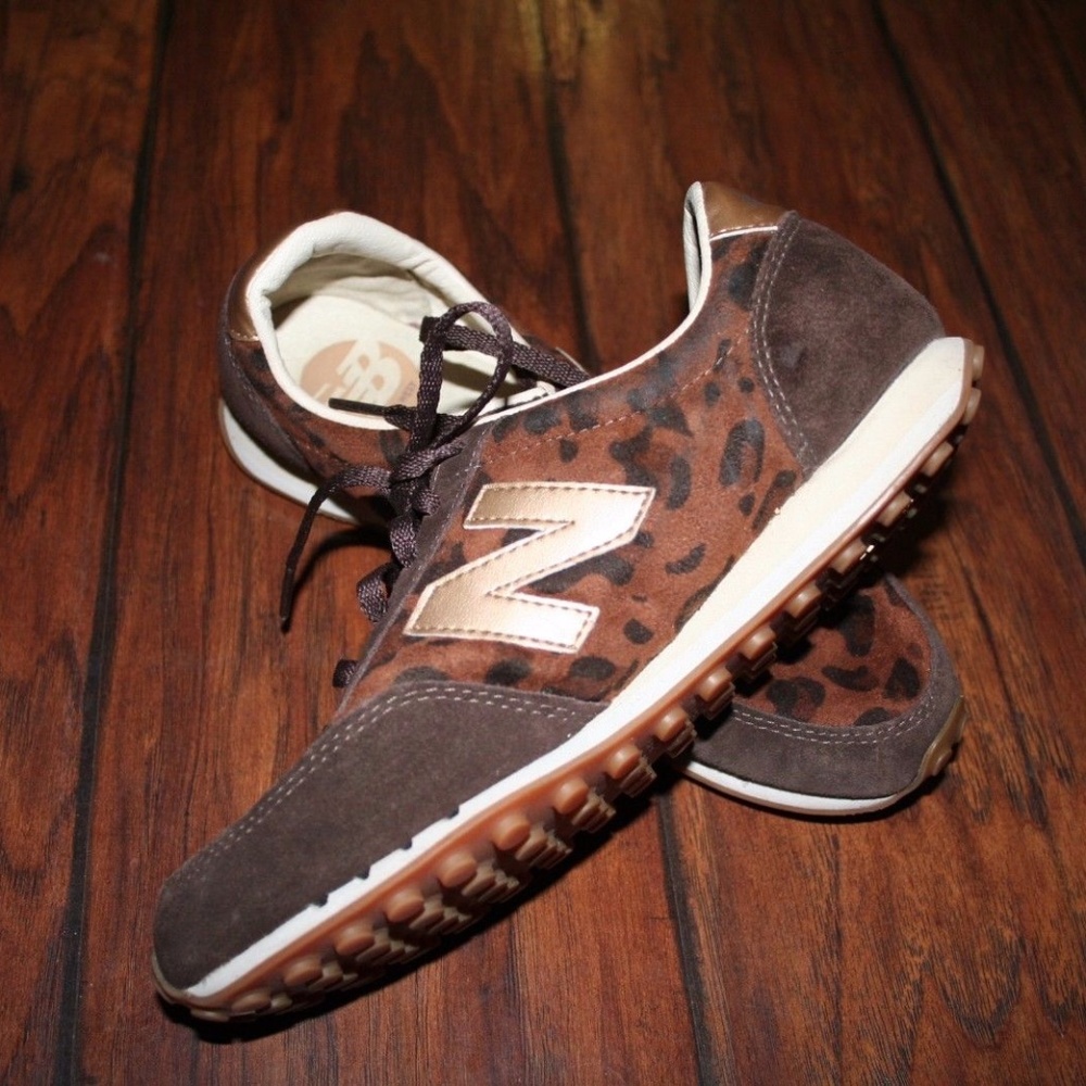 NEW BALANCE for Nine West Brown Leopard Print