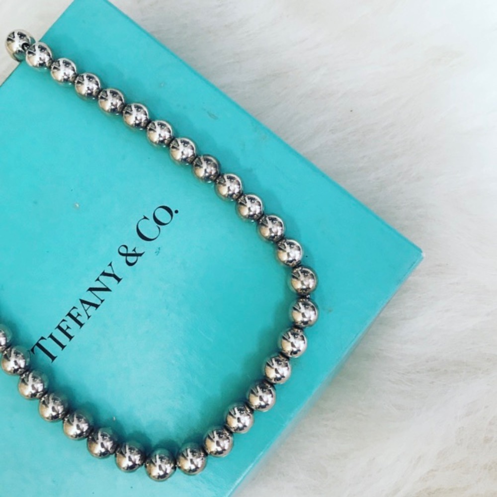 Tiffany & Co. 'Beads' Necklace (Box & Pouch)