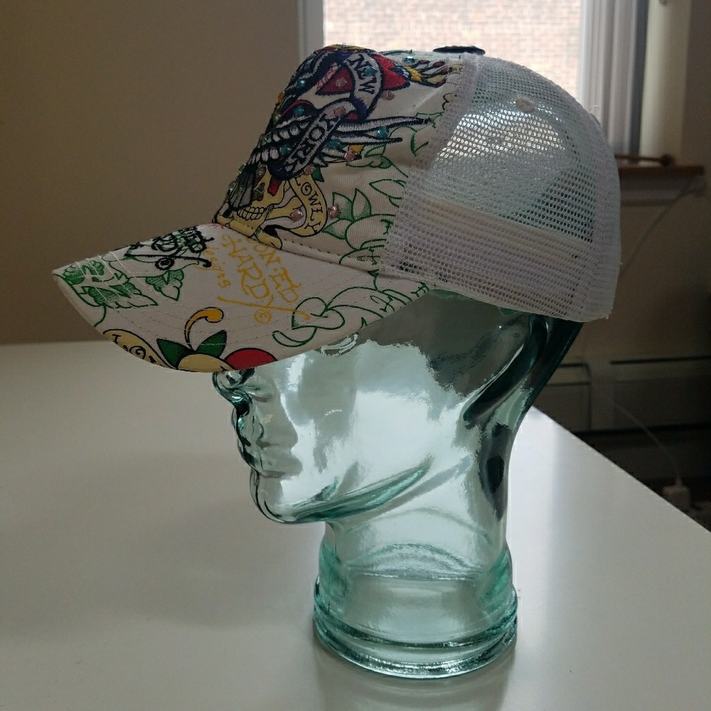 Vintage Multicolor Dan Ed Hardy Baseball Cap / Hat