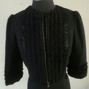 Short black jacket