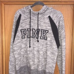 GRAY-MIX COLOR PINK HOODIE