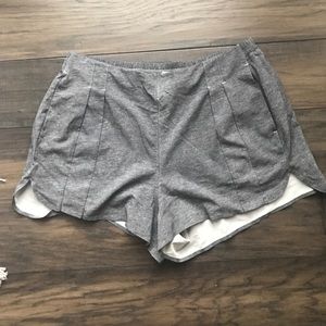 Grey Lululemon shorts