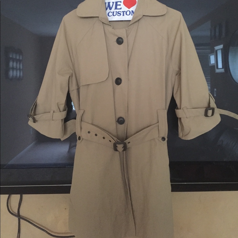Forever 21 rain coat trench coat