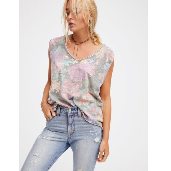 Free People Tops - Free People muscle tee