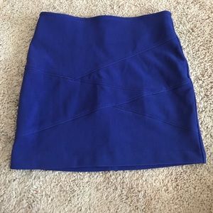 Forever 21 blue pencil skirt