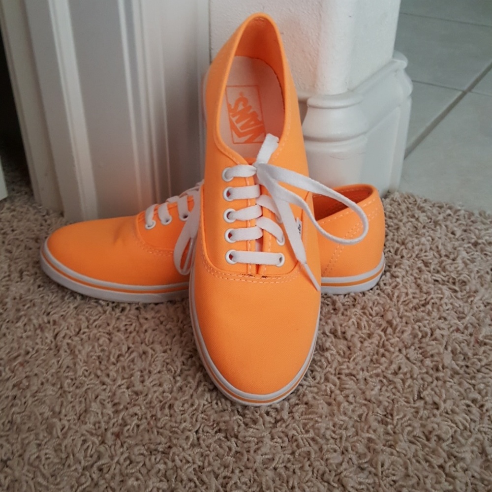 Orange Vans