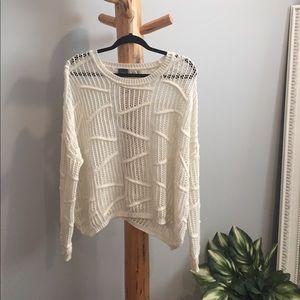 Cropped sweater