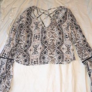 Kendall and Kylie long sleeve shirt