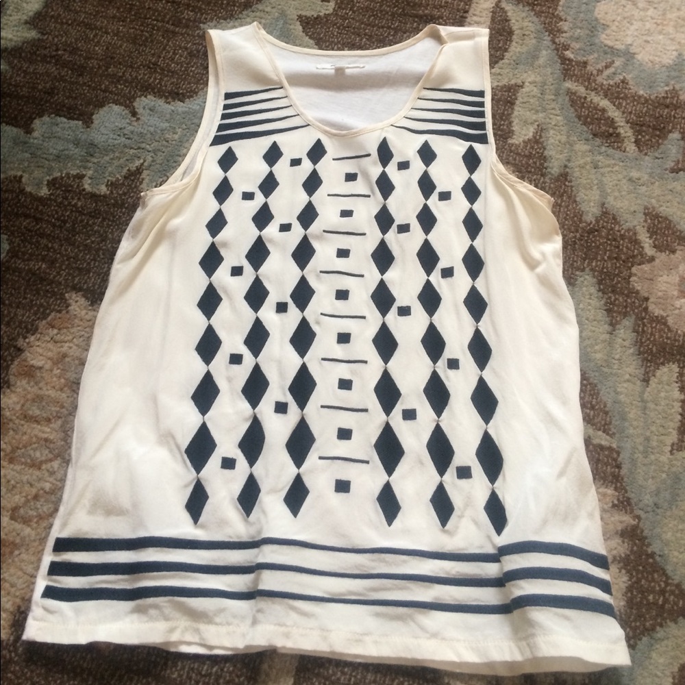 Madewell silk front shirt - Picture 1 of 1
