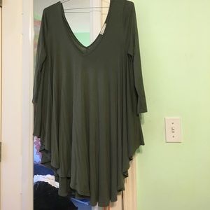 Altard state, flowy Olive top