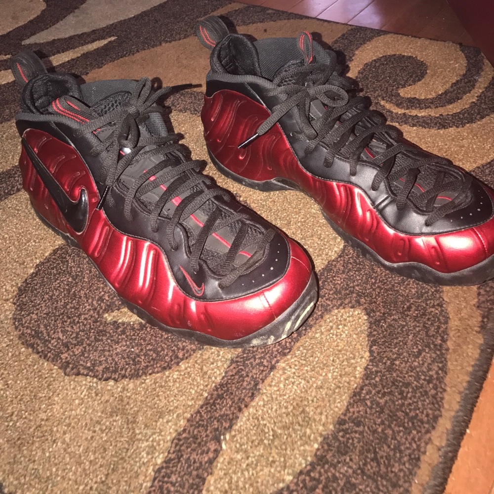 Red Nike Foamposites