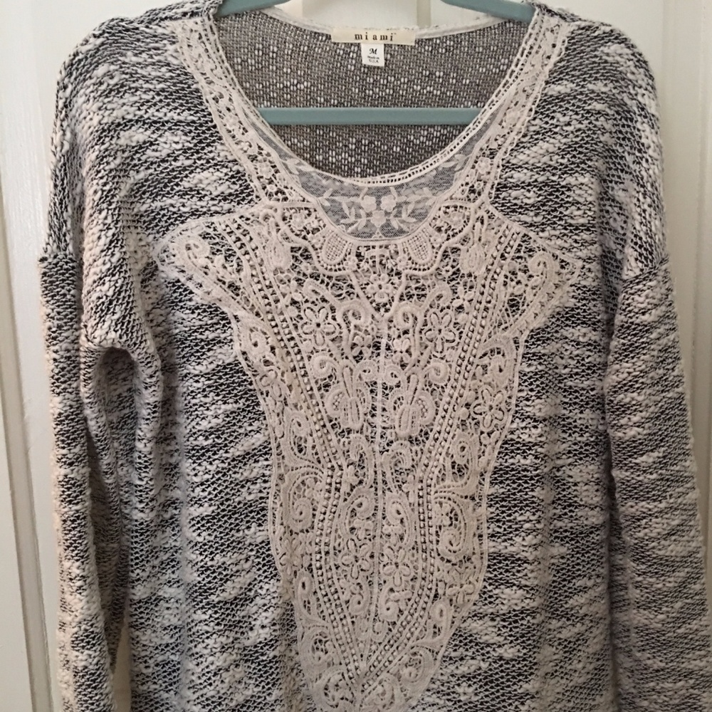 Miami Lace Shirt / Sweater M