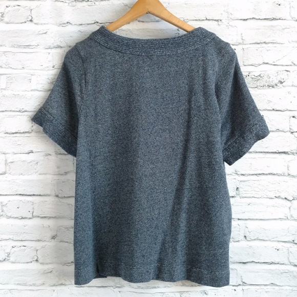 Banana Republic Tops - Banana Republic short sleeve sweatshirt Banana Republic Tops - Banana Republic short sleeve sweatshirt