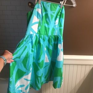 Lilly Pulitzer Strapless Dress
