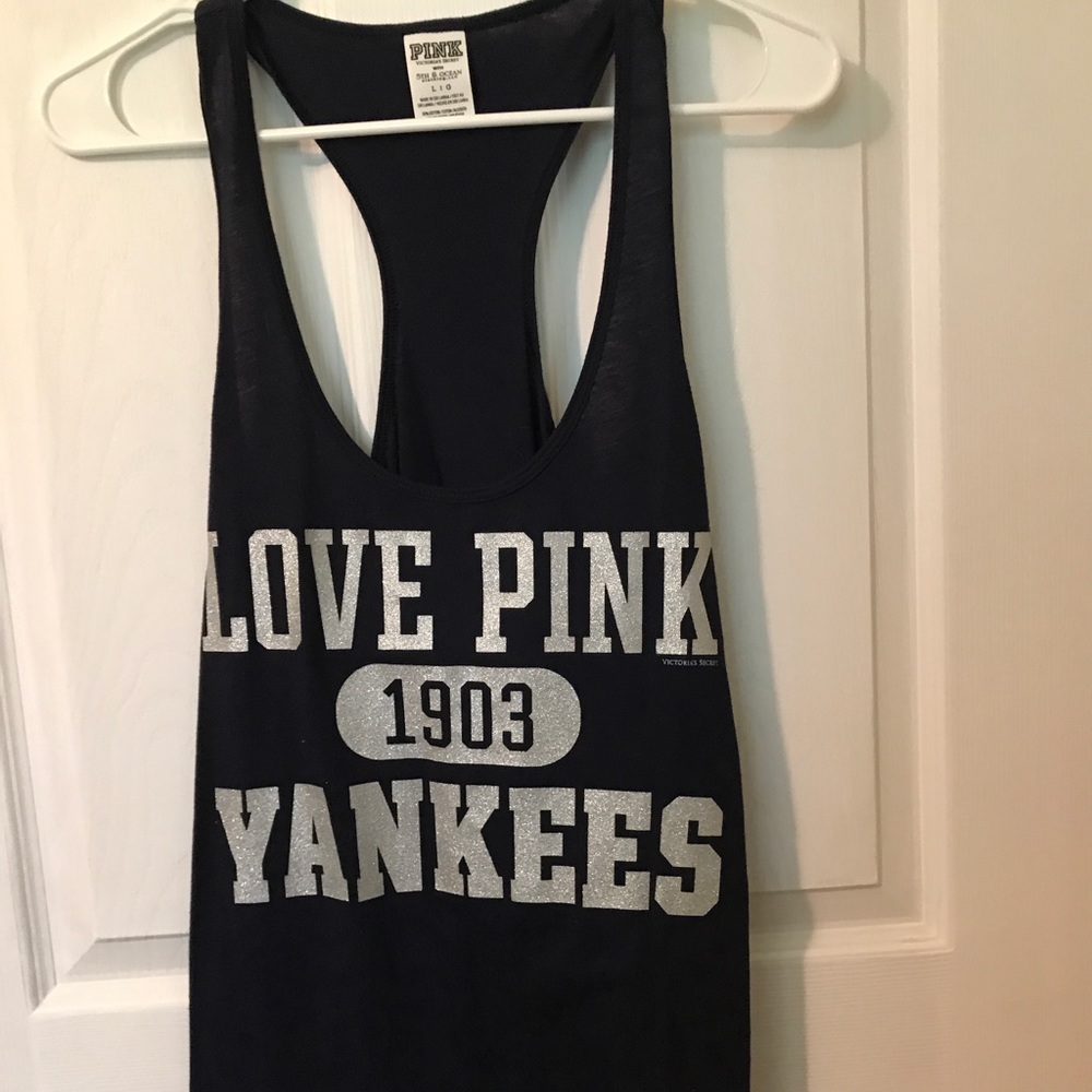 Victoria's Secret Pink Yankees Tank L