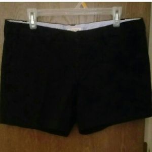 Like new! Size 12 khaki black shorts