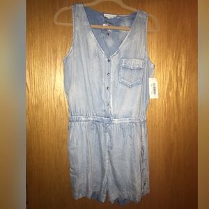 Young Love Jean Romper