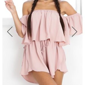 NWT Showpo slap me silly blush romper