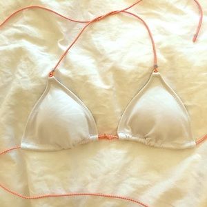 White Victoria Secret Bikini Top