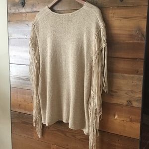 Chico's tan sweater