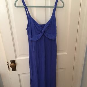 Matty M Blue Maxi Dress