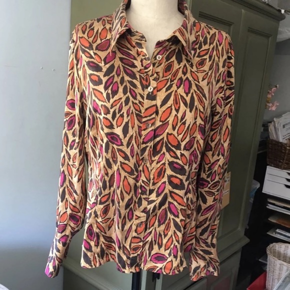 Classiques Entier Autumn Colored Blouse - Picture 1 of 4