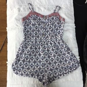 American Eagle Outfitters Patterned Romper