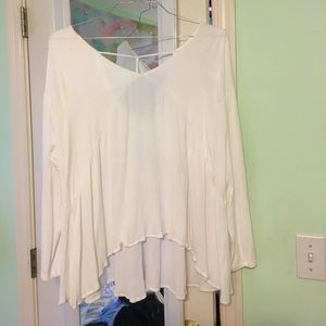 White Altard State flowy Blouse