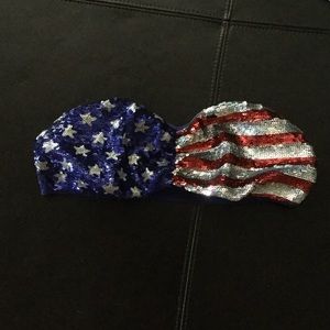 Victoria's Secret American Flag bandeau