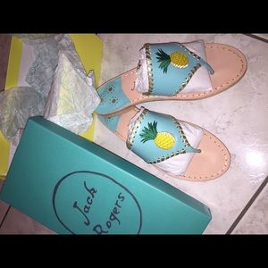 Jack Rogers Pineapple Sandals