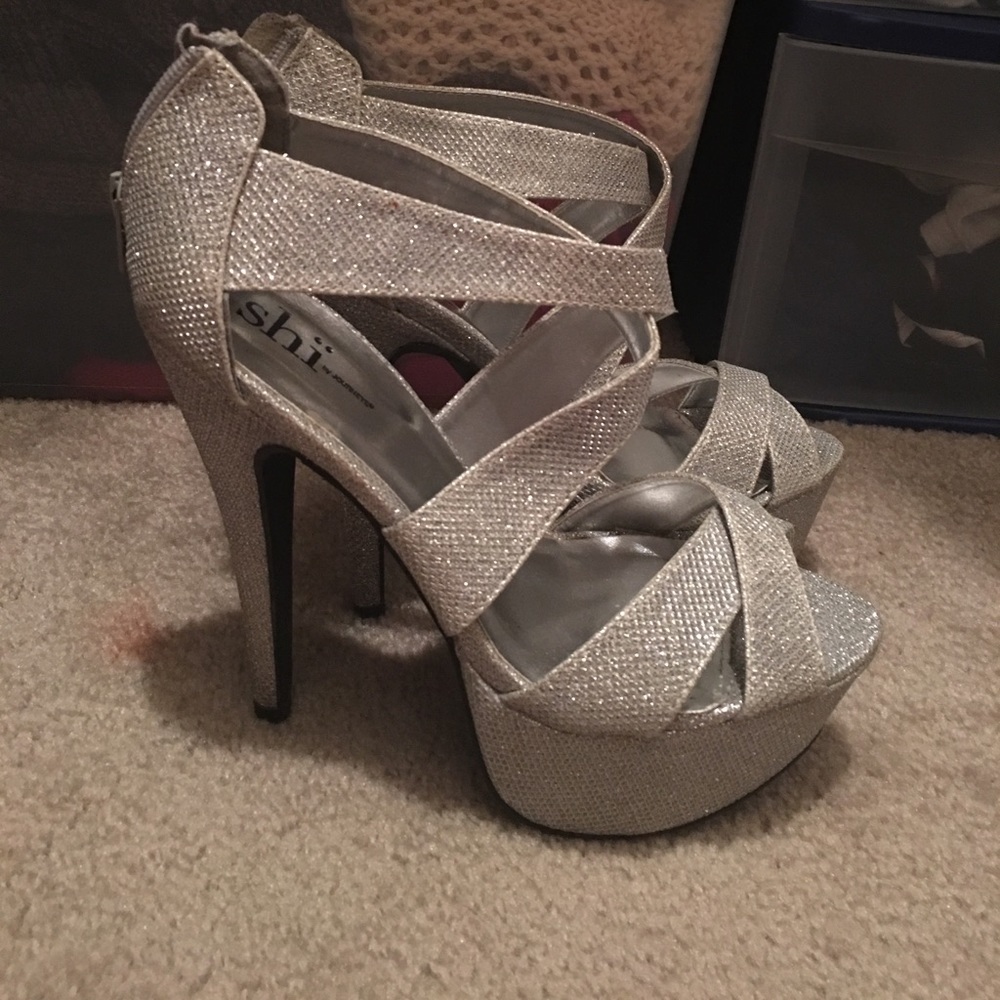 Tall Sparkly Heels