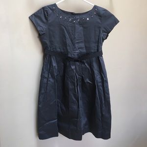 Girls black fancy size 10 dress