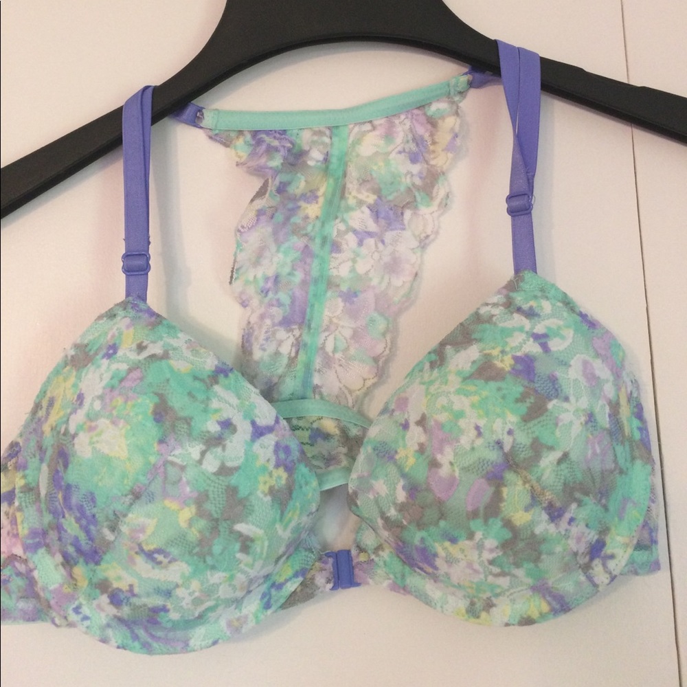 SOLD Candies Front clip t-back lacy pushup bra