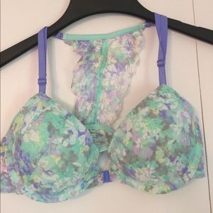 SOLD Candies Front clip t-back lacy pushup bra