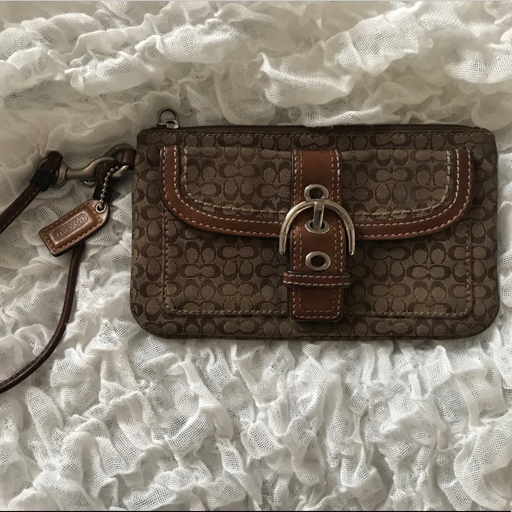 Coach wristlet