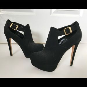 Aldo - Black Heeled Booties