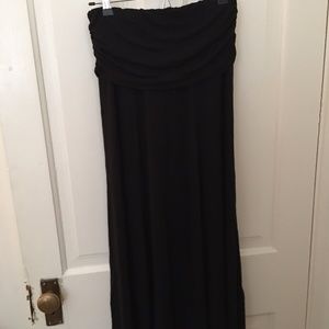 Max Studio Black Maxi Skirt Sz S