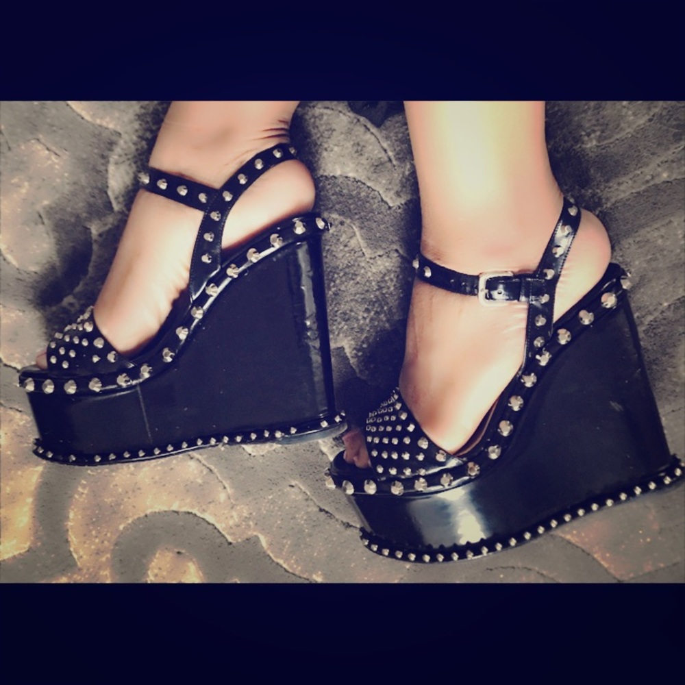 Studded Prada Sandals